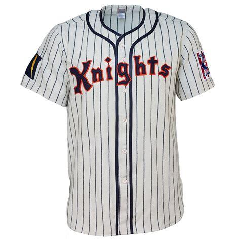 New York Knights 1939 Home Jersey Double Stiched Name & Number & Logos Baseball Jersey For Men Women Youth Customizable