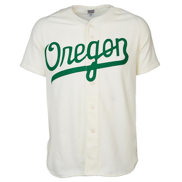 UO Oregon Ducks University of Oregon 1964 Home Jersey Double Stiched Baseball Jersey For Men Women Youth Customizable