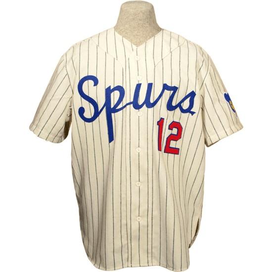 Dallas-Ft. Worth Spurs 1965 Home Jersey Stiched Name & Number & Logos Baseball Jersey For Men Women Youth