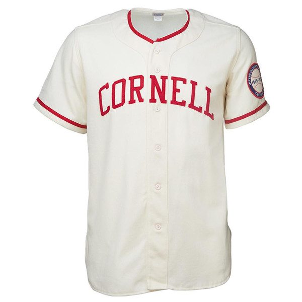 Cornell College 1959 Home Baseball Jersey Doulble Stiched Logos & Name & Number Customizable For Men Women Youth