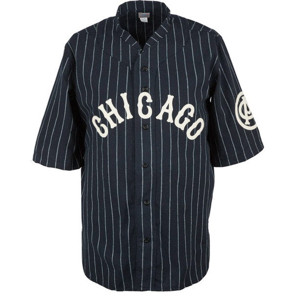 Chicago American Giants 1926 Road Baseball Jersey Doulble Stiched Logos & Name & Number Customizable For Men Women Youth