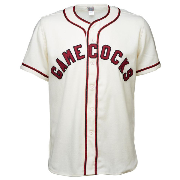 USC University of South Carolina Gamecocks 1967 Home Jersey Double Stiched Baseball Jersey For Men Women Youth Customizable