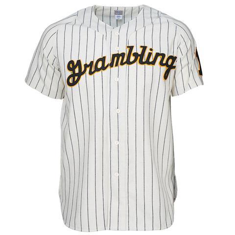 Grambling State College 1963 Home Baseball Jersey Doulble Stiched Logos & Name & Number Customizable For Men Women Youth