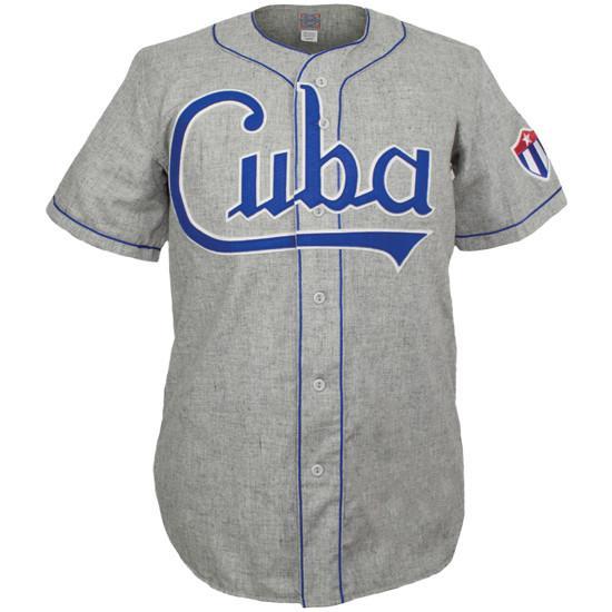 Cuba 1947 Road Baseball Jersey Doulble Stiched Logos & Name & Number Customizable For Men Women Youth