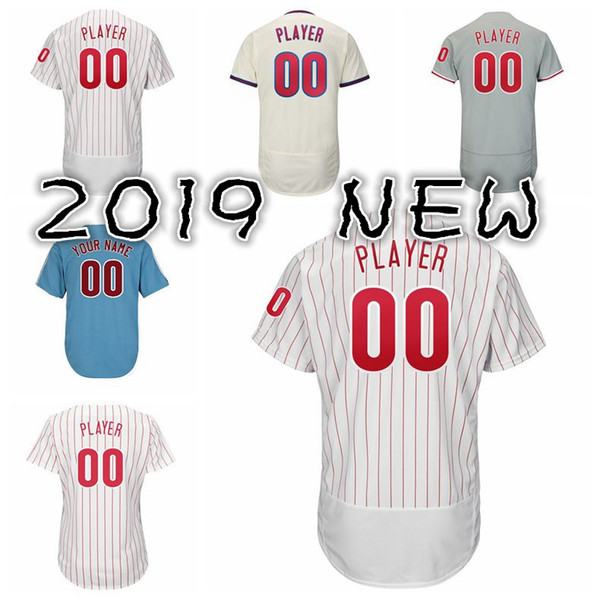 2019 New Men's women youth Philadelphia Jersey 3 Bryce Harper 99 Mitch Williams 10 Darren Daulton 4 Lenny Flex Base & Cool Base Player Jerse