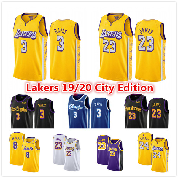 Lebron 23 James Los Angeles
Lakers Jersey Anthony 3 Davis KB Dwight 39 Howard Kyle 0 Kuzma City Alex 4 Caruso Edition Basketball Jerseys