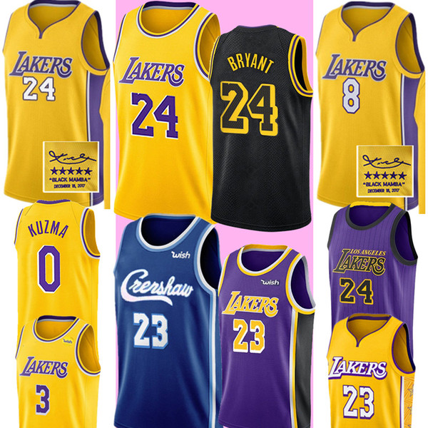 Bryant
jersey 23 LeBron James Los Angeles
Lakers jersey NCAA Anthony 3 Davis Kyle 0 Kuzma James Basketball Jerseys