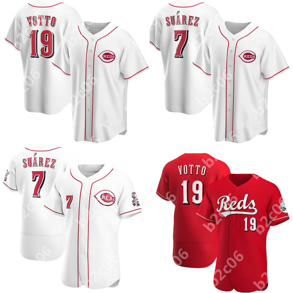 2020 Cincinnati Jersey Reds Trevor Bauer Luis Castillo Mike 9 Moustakas Eugenio Suarez Joey Votto Aristides Aquino Ken Griffey jersey