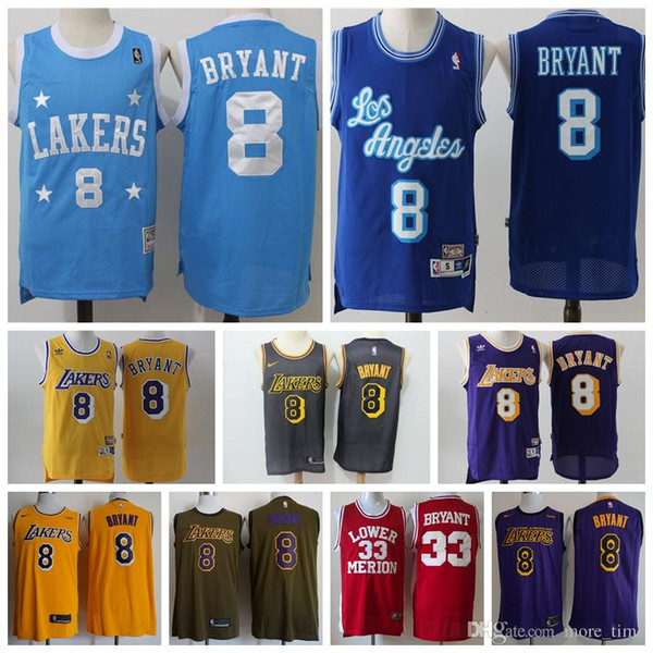 Retro Mitchell & Ness Classic 8#Kobe
Bryant Basketball 1
nba Jerseys Stitched Mesh Retro Los Angeles
Lakers Jerseys