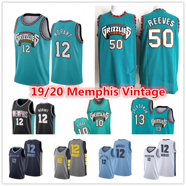 Ja 12 Morant Men's Vintage Memphis
Grizzlies Vancouver
Jersey 10 Mike Bibby Abdur-Rahim 50 Reeves Shorts Kids Basketball Jerseys