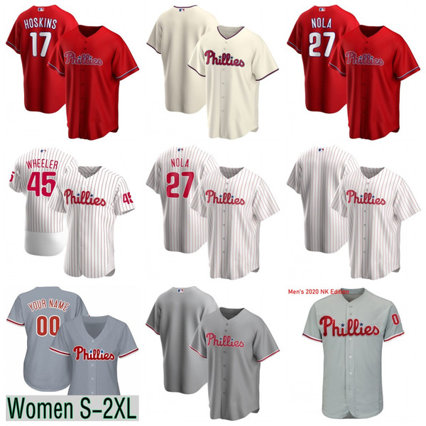 Men's Women's Youth Philadelphi César Hernández Bryce Harper Rhys Hoskins J.T. Realmuto Scott Kingery Maikel Franco Quinn Phillie jersey