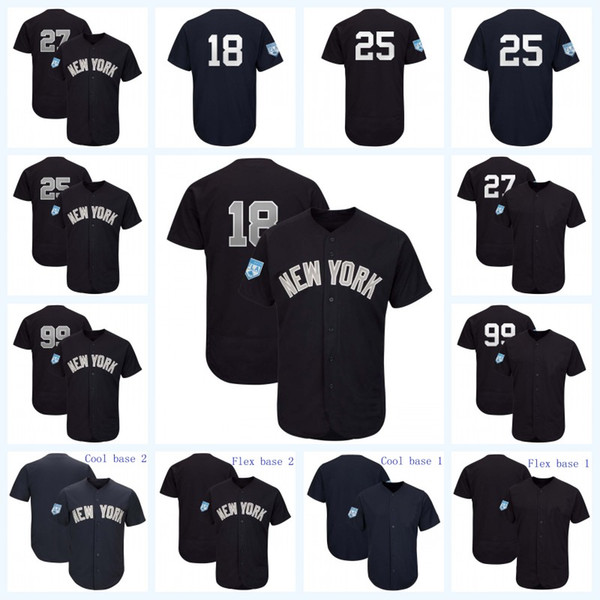 New York 18 Didi Gregorius 99 Aaron Judge 25 Gleyber Torres 31 Aaron Hicks 41 Miguel Andujar 11 Brett Gardner 2019 Spring Training Jersey