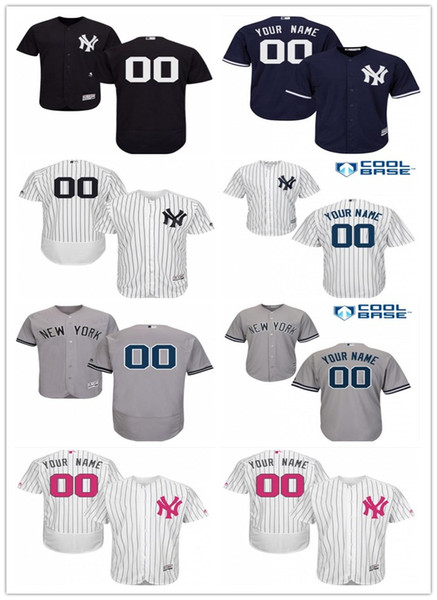 custom New York Men/Women/Youth Yankees 00 any name number 