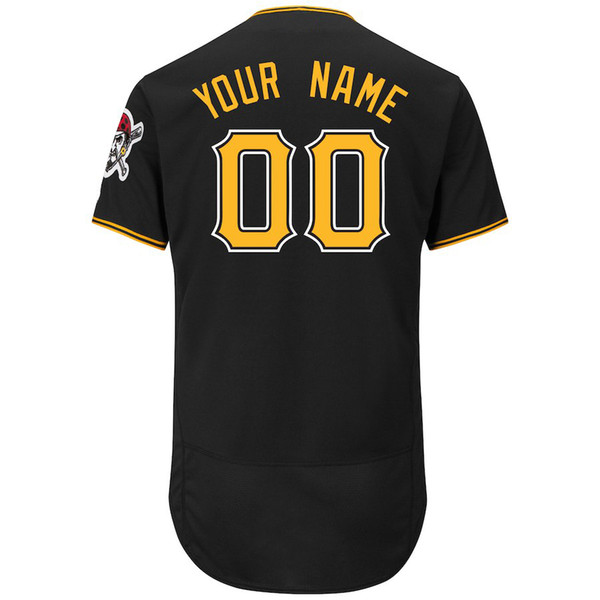 Mens Custom Pittsburgh Pirates Francisco Cervelli Josh Bell Ivan Nova Chad Kuhl Colin Moran Corey Dickerson Josh Harrison Baseball Jersey