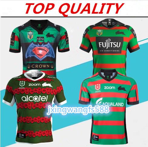 2019 2020 South Sydney Rabbitohs Home ANZAC rugby Jerseys NRL National Rugby League shirt nrl jersey Australia rugby shirts size:S-3XL