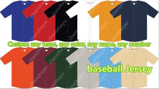 Custom baseball Jerseys Any Name Any Number Mix Order