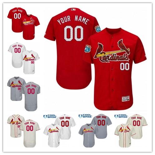 custom St. Louis Men/Women/Youth Cardinals 00 any name number 