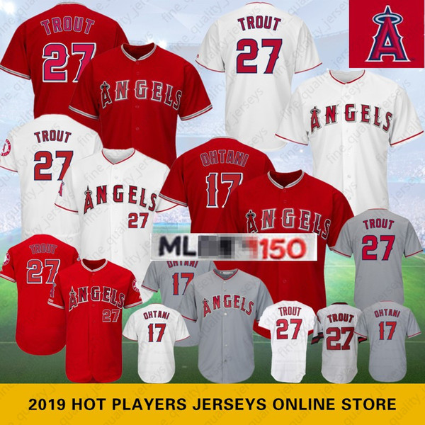 Angels 27 Mike Trout #17 Shohei Ohtani 28 Nolan Arenado Los Angeles 150th Anniversary Baseball Jersey Mens Stitched