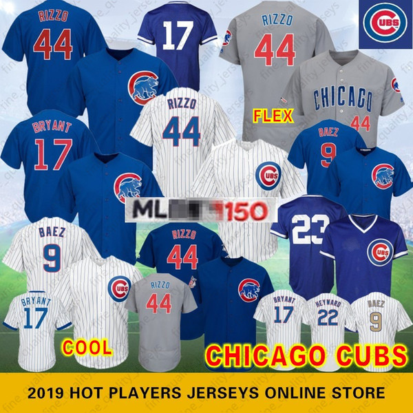 Chicago 44 Anthony Rizzo Cubs #9 Javier Baez #12 Kyle Schwarber 17 Kris Bryant 150th Anniversary Baseball Jerseys 49 Jake 22 Jason Heyward