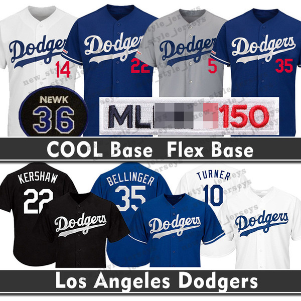 22 Clayton Kershaw Los Angeles Men Dodgers jersey 35 Cody Bellinger 5 Corey Seager 14 Enrique Hernandez 10 Justin Turner Baseball Jerseys