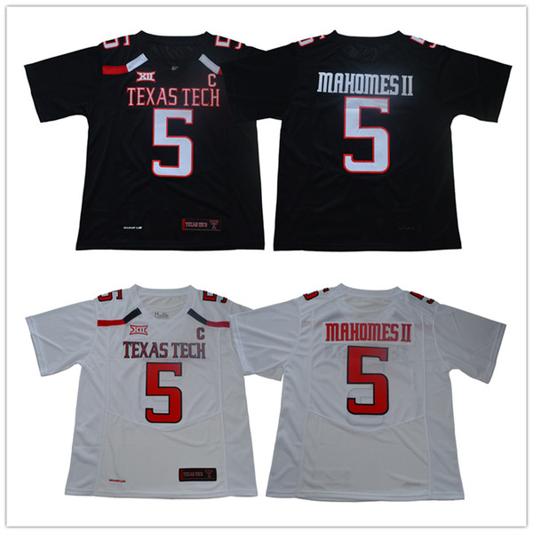 Mens Patrick Mahomes II Football Jersey Texas Tech High Quality Stitched College American Football Jerseys