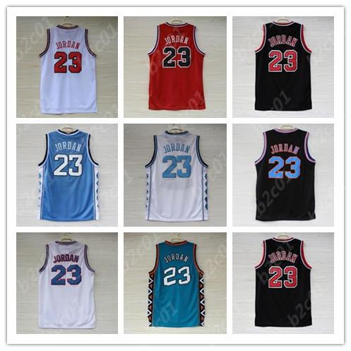 men's NCAA North Carolina Tar Heels Jersey 23 Michael Jersey Space Jam Tune Squad Basketball Jerseys S-XXL