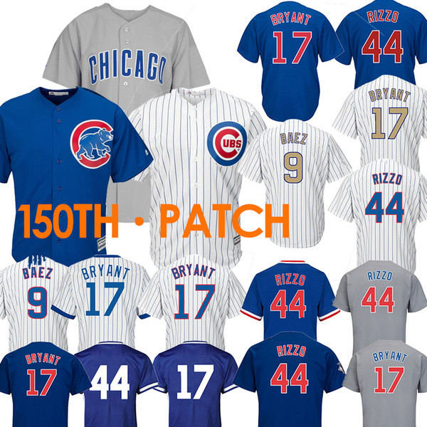 cheap 44 Anthony Rizzo Chicago jerseys Cubs 22 Jason Heyward 17 Kris Bryant 9 Javier Baez 12 Kyle Schwarber 23 Ryne Sandberg 2018-2019