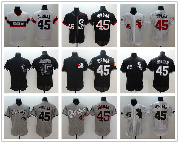 Mens Majestic Chicago White Sox Cool Base Custom Baseball Jerseys #45 Michael MJ 49 Chris Sale 79 Jose Abreu 35 Frank Thomas