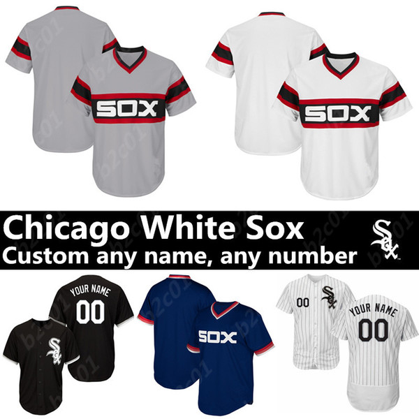 White Sox Jerseys 45 Michael Kopech Delmonico Yoah Moncada Jose Abreu Tim Anderson Sanchez Tilson Castillo Ronden Engel Lopez Fisk Thomas