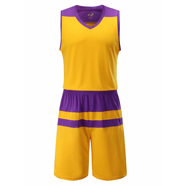 2018 New Sports Shirts and Short Superior Quality Men Sleeveless Basketball Sets Patchwork Breathable Basketball Wear Sport Uniform 5XL