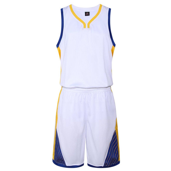 New Superior Man Basketball Jerseys and Shorts Uniform Breathable 2018 Men Outdoor Sportswear Summer Sleeveless Basketball Sets For Male