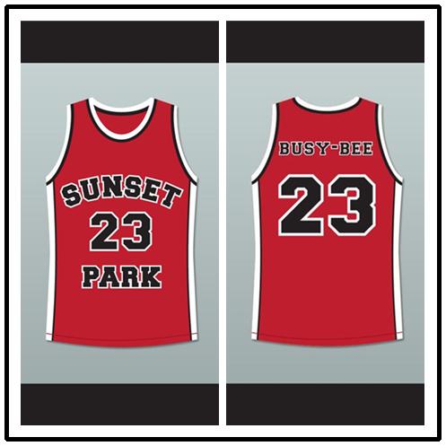 De'aundre Bonds Busy-Bee 23 Sunset Park Basketball Jersey Family men jersey woman jersey kid jerseys good