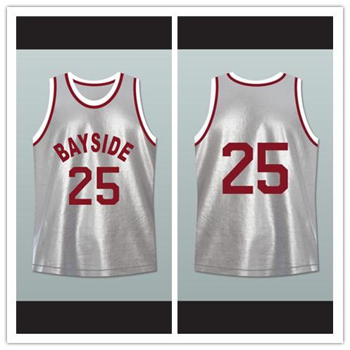 Saved By The Bell 23 Bayside Tigers Basketball Jersey