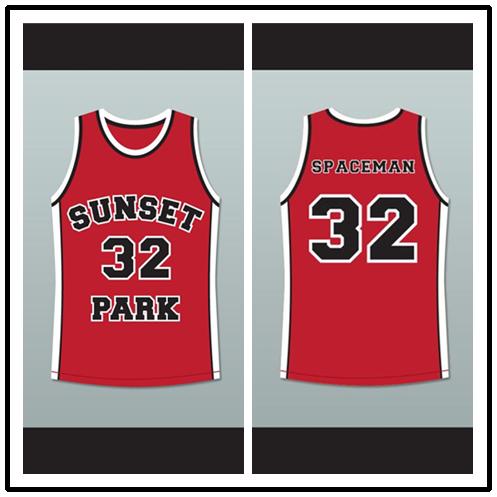 Terrence Howard Spaceman 32 Sunset Park Basketball Jersey Family men jersey High quality basketball uniform OK