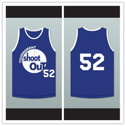 Token White Guy 52 Tournament Shoot Out Bombers Basketball Jersey Above The Rim