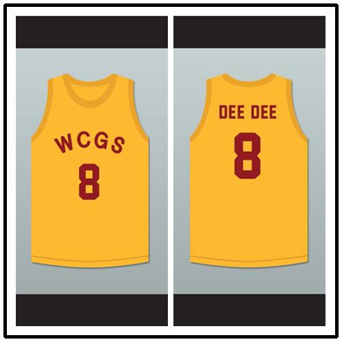 Derek 'Dee Dee' Parker 8 Westlake Charlotte Grammar School Basketball Jersey My Brother and Me