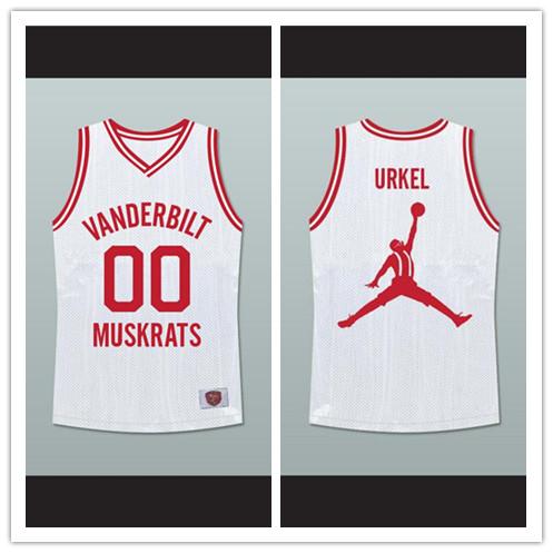 Matters Steve Urkel 00 Vanderbilt Muskrats High School White Basketball Jersey Deluxe Edition