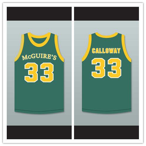 Cam Calloway 33 St Timberwolves McGuire's McKinney High School Slim 23 Jenkins Basketball Jersey Survivor's Remorse