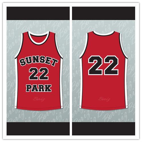 Antwon Tanner Drano 22 Sunset Park Basketball Jersey Stitch Sewn Drano Family men jersey woman jersey