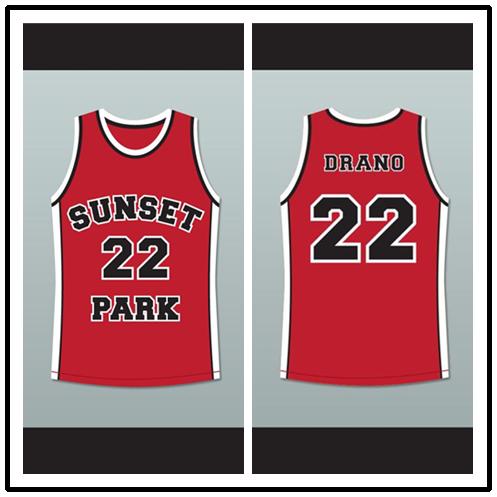 Antwon Tanner Drano 22 Sunset Park Basketball Jersey Family men jersey woman jersey kid jerseys good