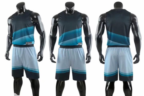 2022Personality University Basketball Uniforms Design Custom Basketball Jerseys Online Sets With Shorts Men's Mesh Performance apparel wear