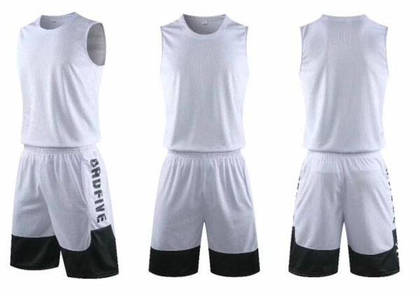 2022Men's Personality Shop popular custom basketball apparel Men's Mesh Performance Custom Basketball Jerseys Sets With Shorts Uniforms kit