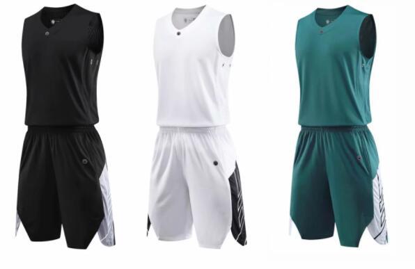 Top 2022Personality University Basketball jersey Training Basketball Set With Shorts Uniforms Shop popular custom basketball apparel yakuda