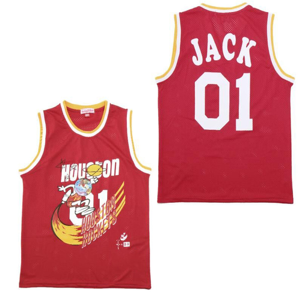 Travis Scott X BR X MN 01 Jack Report Basketball Jersey