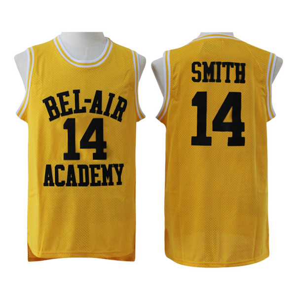 Men's Will Smith Basketball Jersey The Fresh Prince of Bel Air Academy 25 Carlton Banks Green Black Green Stiched Name & Number & Logos