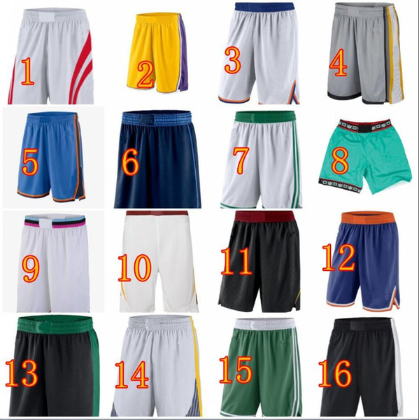 Mens male city 2019 new season Basketball Shorts Wear Lightweight breathable movement summer Cheap high quality embroidery