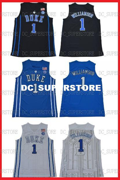 Cheap Zion Williamson #1 DUKE Jersey Basketball NCAA NEW high quality Stitched S-XXL