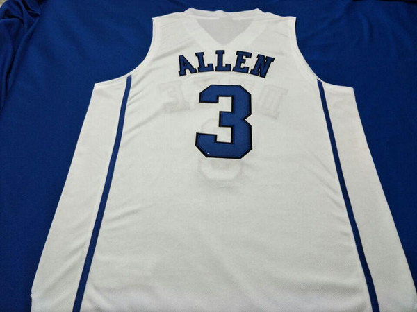 Men Duke Blue Devils #3 Grayson Allen white Black blue College Jersey Size S-5XL or custom any name or number College jersey