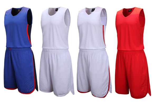 LH801 Basketball training suit wholesale uniforms!basketball sets customized your team logos,top quality wicking polyester sports suit