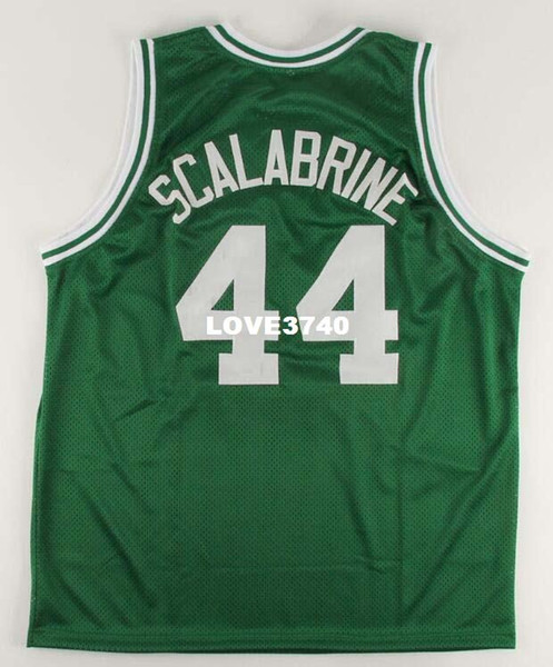 2009-2010 BRIAN SCALABRINE 100% Mesh Free Shipping #44 Number & Name Full Embroidery AUTHENTIC jersey or custom any name or number jersey